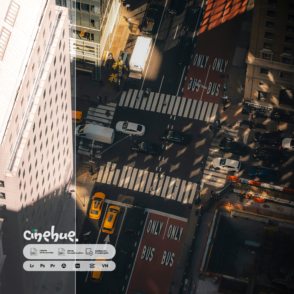 Urban Presets – 154 XMP + 154 LUTs