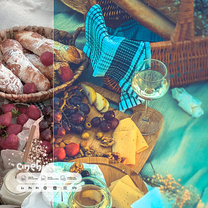 Food Presets – 266 XMP + 266 LUTs