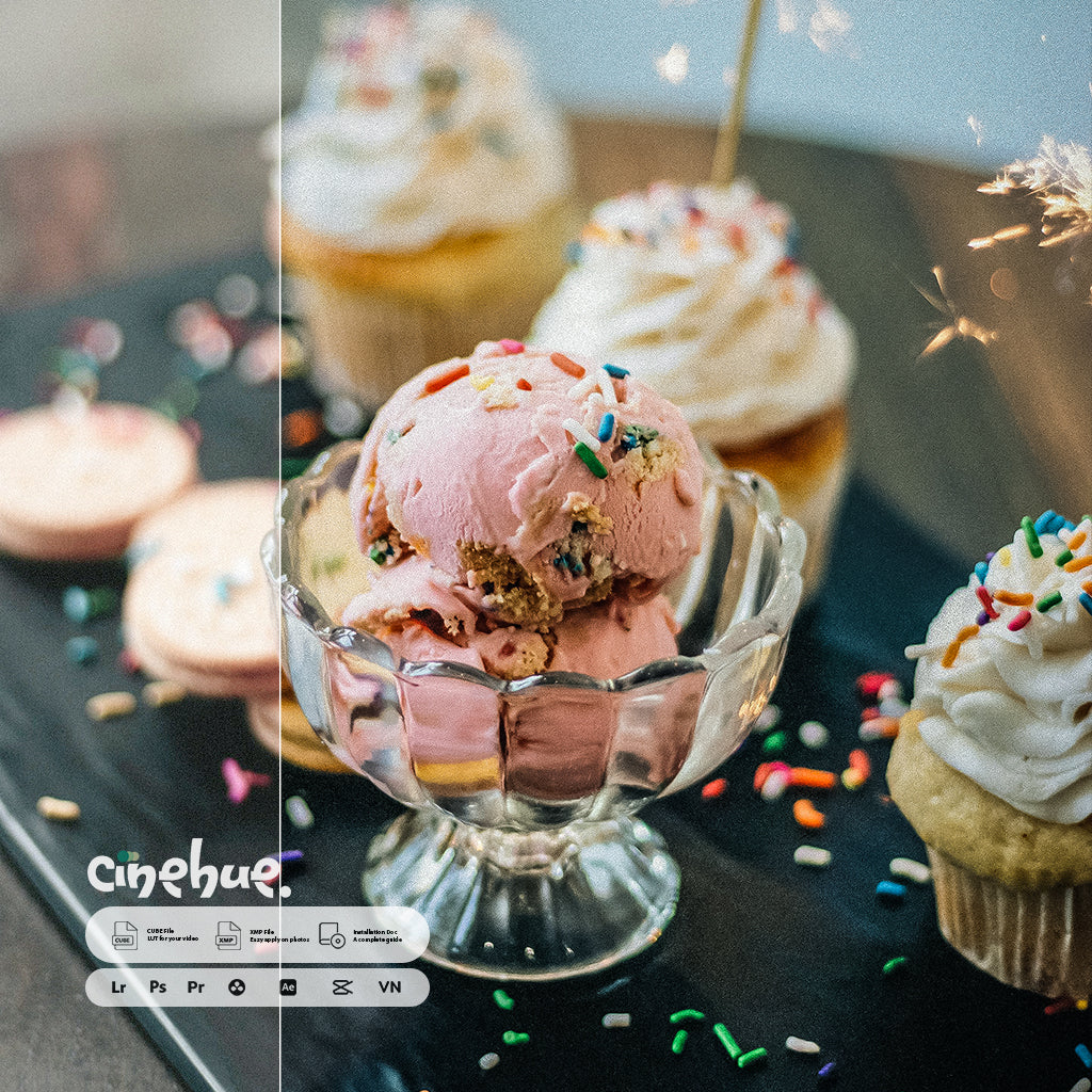 Food Presets – 266 XMP + 266 LUTs
