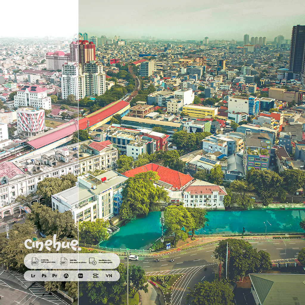Urban Presets – 154 XMP + 154 LUTs
