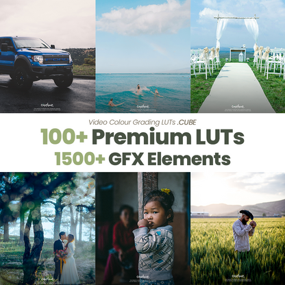 🎥 Cinehue Pro Essentials – Versatile 100+ Presets for Professional Editing